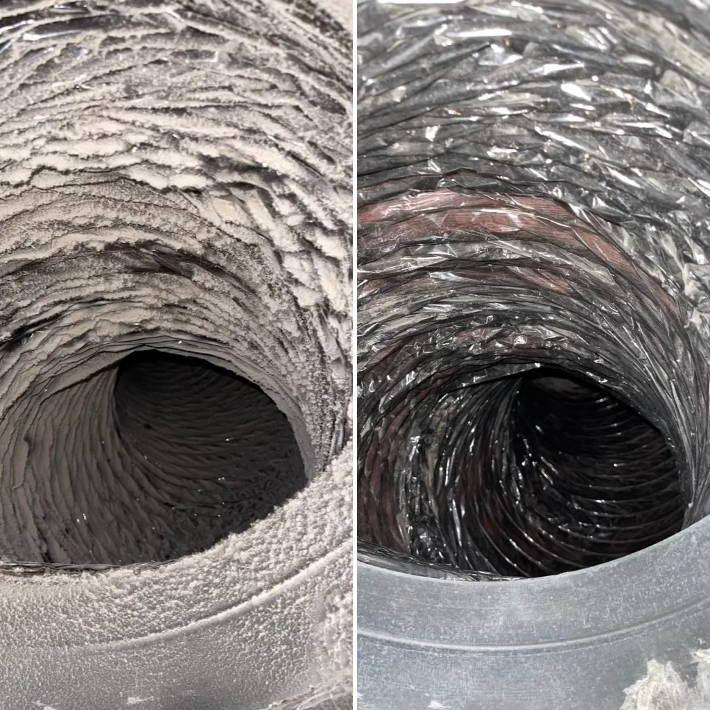 Professional air duct service in Austin, Texas